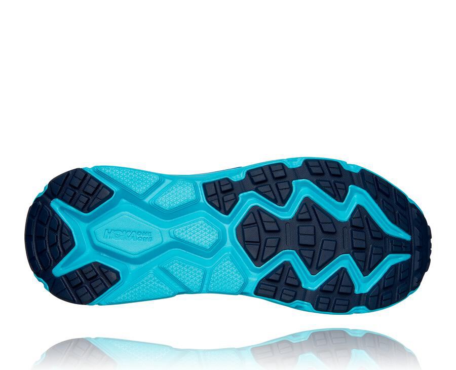 Hoka One One Mens Trail Shoes - Challenger ATR 6 - Blue - KGTU57126
